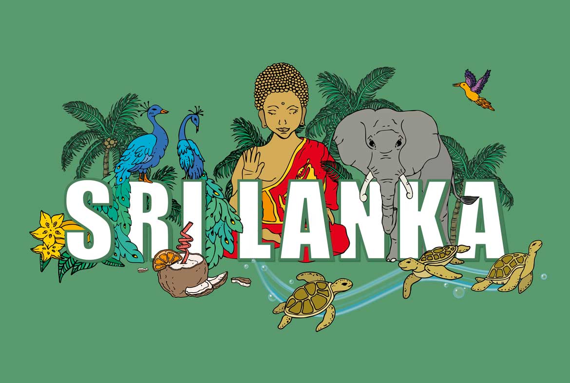 Fr&uuml;her wurde die Insel Ceylon und heute Sri Lanka genannt 