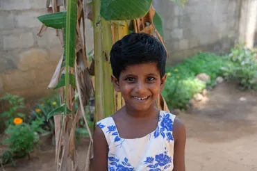 Hiruni lebt seit Januar 2025 im Angels Home in Marawila Sri Lanka