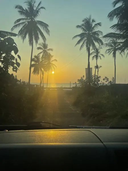 Sonnenuntergang Marawila