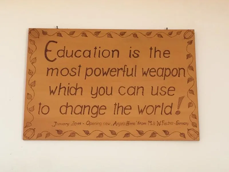Die Tafel im Klassenzimmer