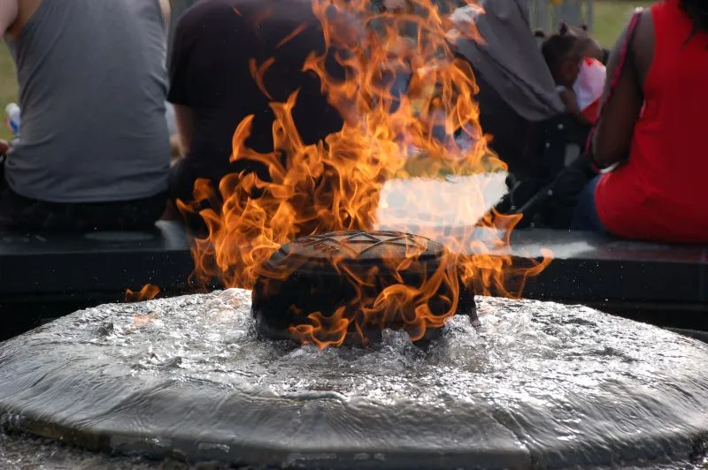 Feuer und Flamme