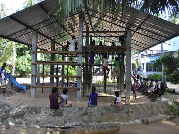 Hier k&ouml;nnen sich die M&auml;dchen austoben.