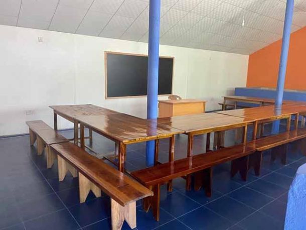 Platz für Nachhilfe mit externen Lehrern.