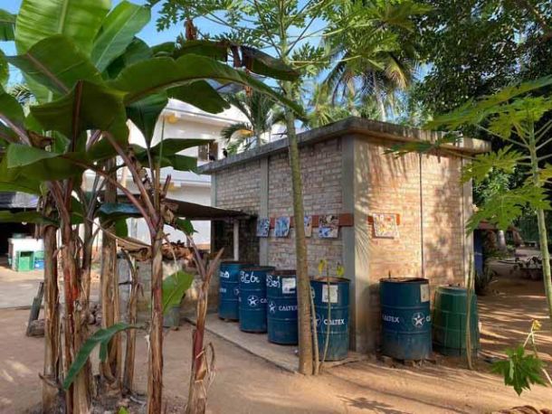 Auch wir achten darauf, dass M&uuml;ll getrennt wird.