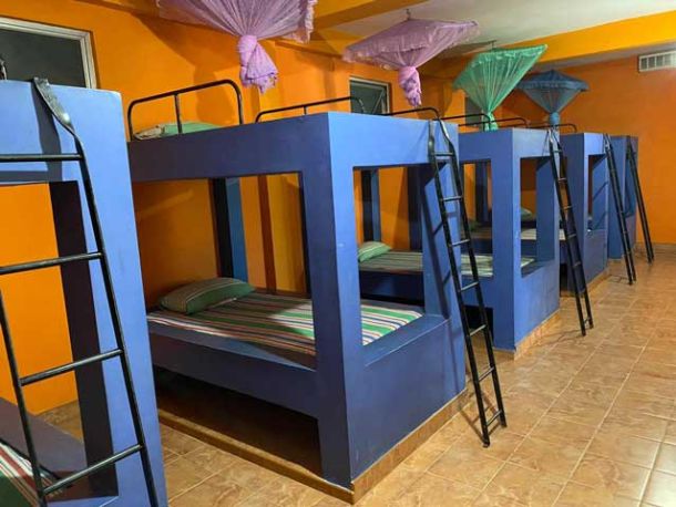 Ausstattung mit Doppelstockbetten