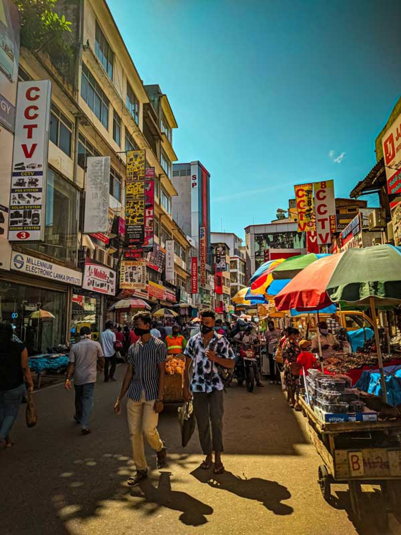 Pettah ist ein lebhaftes Geschäftsviertel im Herzen von Colombo